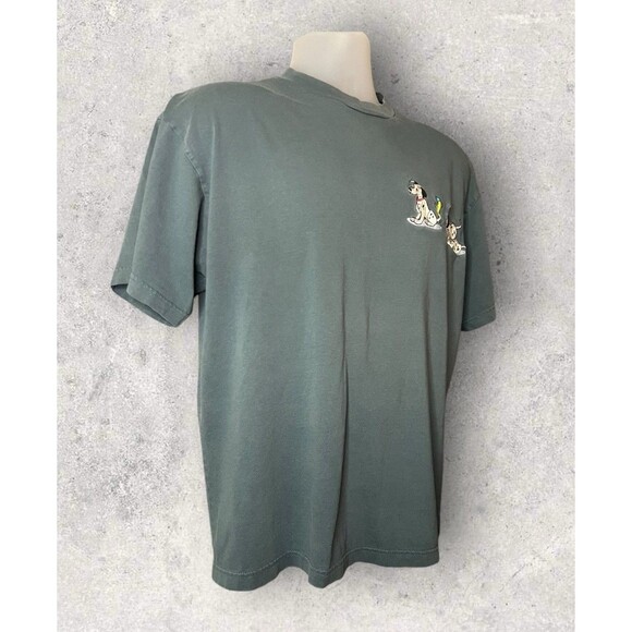 Vintage Disney 101 Dalmations Green T-Shirt Embroidered Disney Store Men’s Large - Picture 2 of 6